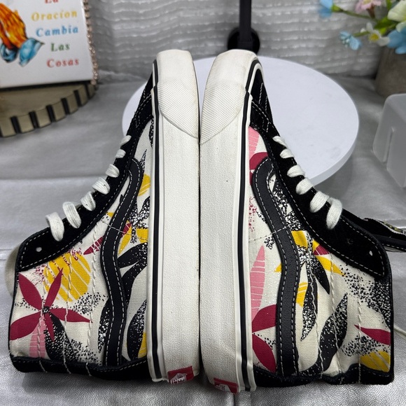 (S0) Vans Off the Wall Sk8 Unisex High-Top Sneakers,Sz 5.5 Women's, Size 4 Men's - Picture 9 of 10